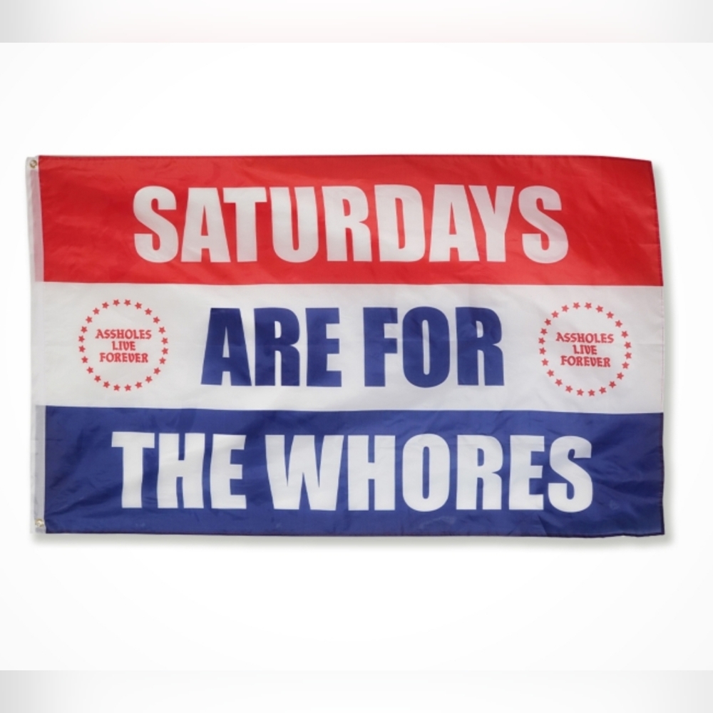 Assholes Live Forever Flag - DISCONTINUED